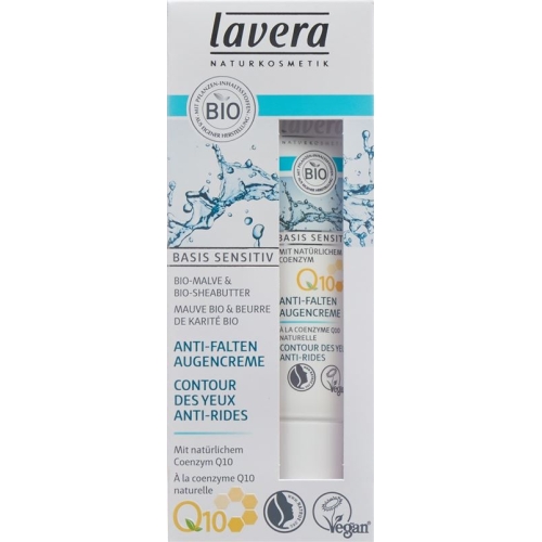 Lavera Anti-Falten Augencreme Q10 Basis Sens 15ml buy online