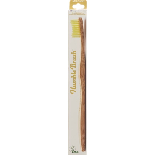 Humble Brush Toothbrush Adult Yellow buy online