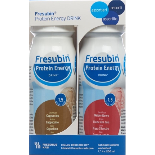 Fresubin Prot Energy Drink Assortiert 4 Flasche 200ml buy online