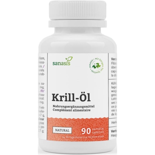 Sanasis Krill Oil Kapseln 90 Stück buy online