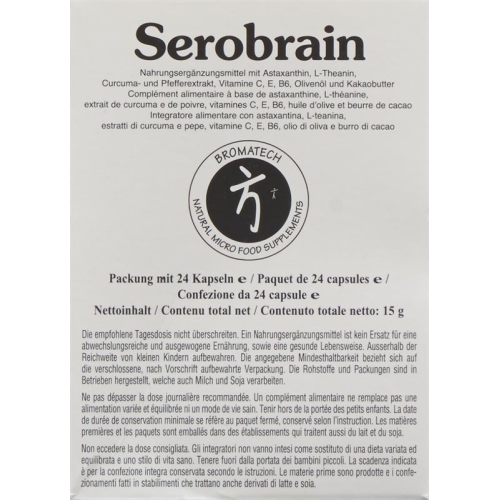 Bromatech Serobrain Kapseln Blister 24 Stück buy online