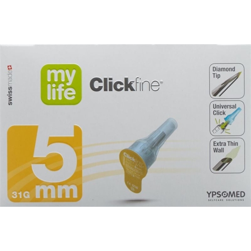 Mylife Clickfine Pen Nadeln 5mm 31g 100 Stück buy online