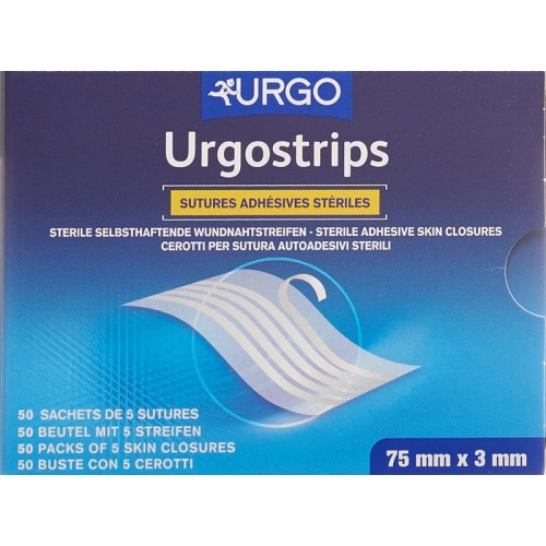 Urgostrips Wundnahtstreifen 75x3mm 50x 5 Stück buy online