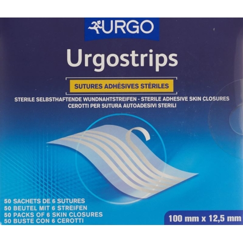 Urgostrips Wundnahtstreifen 100x12.5mm 50x 6 Stück buy online