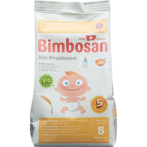 Bimbosan Organic Prontosan Powder 5 Grain Spez Bag 300g buy online