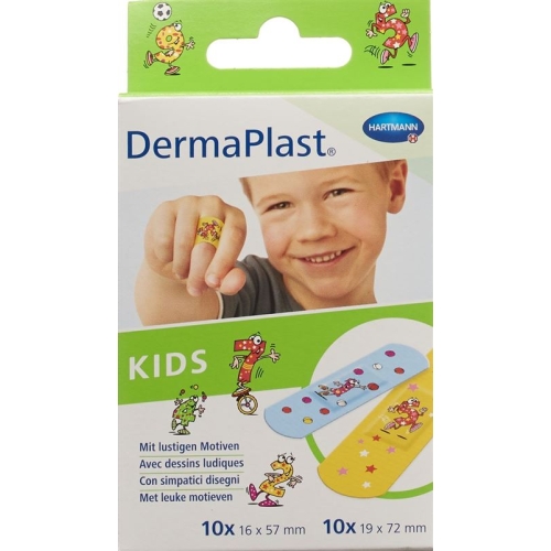 Dermaplast Kids Strips 2 sizes 20 pieces buy online