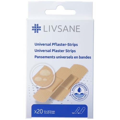 Livsane Universal Pflaster-Strips 20 Stück buy online