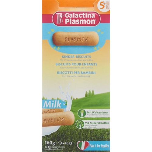 Galactina Plasmon Milk Kinder-Biscuits 40x 40g buy online