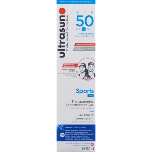 Ultrasun Sport Gel SPF 50 bottle 200ml buy online