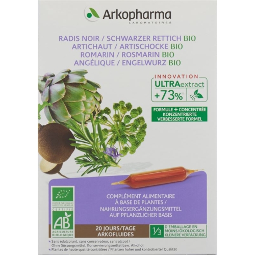 Arkofluide Arti Rett Rosma Eng Bio Trinkampullen 20 Stück buy online