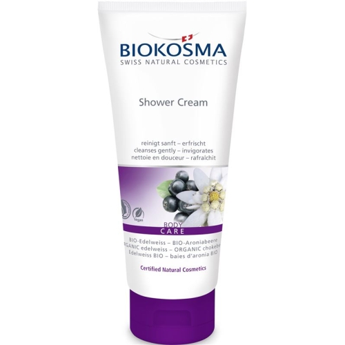 Biokosma Zarte Shower Cream Edelwei Aronia 200ml buy online