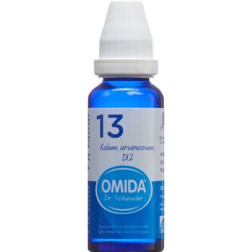 Omida Schüssler No13 Kal Arsen Dil D 12 Flasche 30ml buy online