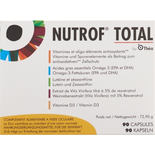 Nutrof Total Vit Spurene Omega 3 Kapseln Vitd3 90 Stück buy online