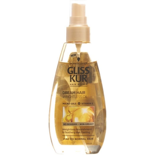 Gliss Kur Dream Hair Schwereloses Öl 150ml buy online