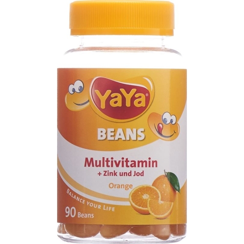 Yayabeans Multivitamin Orange ohne Gelatine 90 Stück buy online