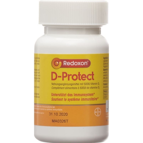 Redoxon D-Protect Vitamin D3 Capsules 500IU 300 pieces buy online