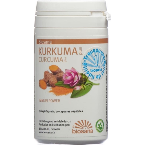 Biosana Kurkuma Plus Kapseln Dose 70 Stück buy online