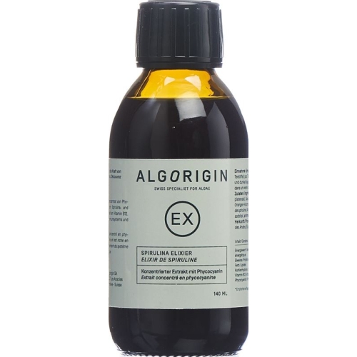 Algorigin Spirulina Elixier Phycocyanine Flasche 140ml buy online