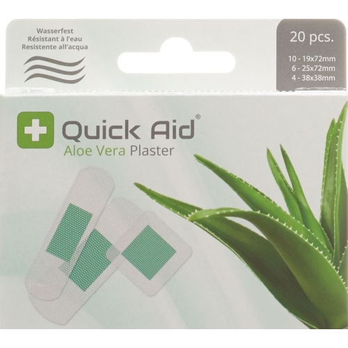 Quick Aid Aloe Vera Pflaster 20 Stück buy online