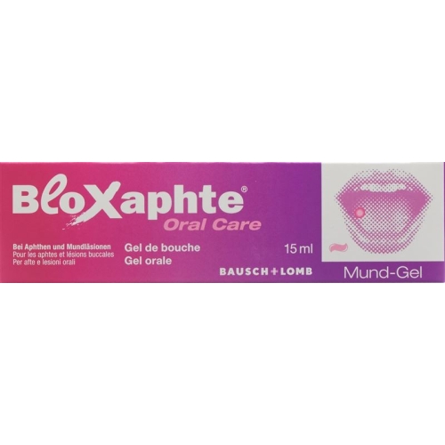 Bloxaphte Oral Care Mund-Gel Tube 15ml buy online