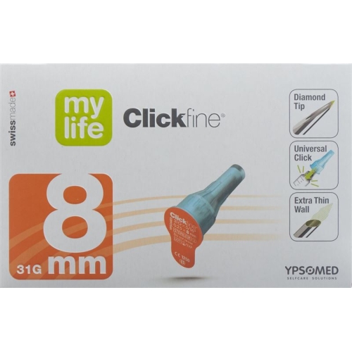 Mylife Clickfine Pen Nadeln 8mm 31g (neu) 100 Stück buy online