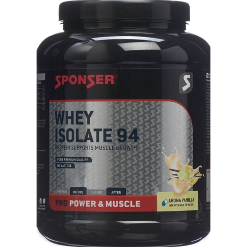 Sponser Whey Isolate 94 Vanilla can 850g buy online