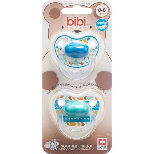 Bibi Nuggi Dental Happiness 0-6 Ring Trends Duo Main buy online