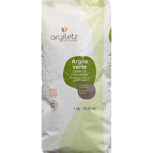 Argiletz Heilerde Grün Grob Zerkleinert 1kg buy online