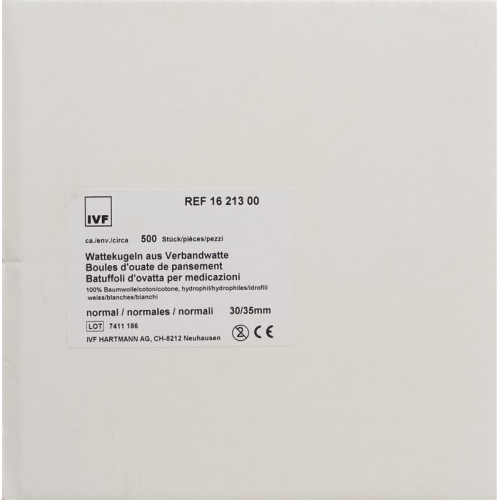 IVF Wattekugeln 30-35mm Normal 500 Stück buy online