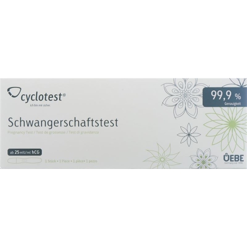 Cyclotest pregnancy test