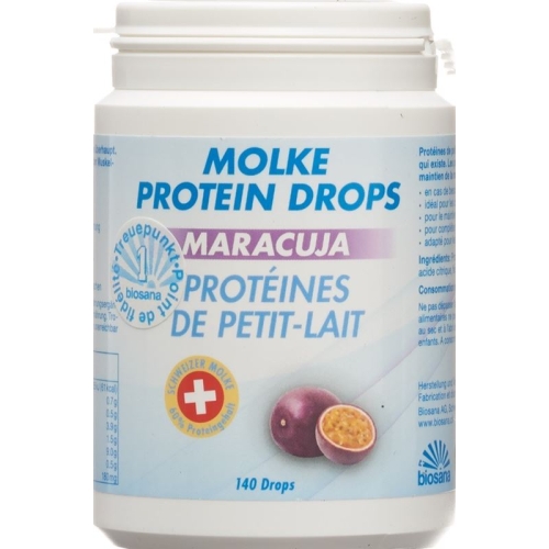 Biosana Molke Protein Drops Maracuja 140 Stück buy online