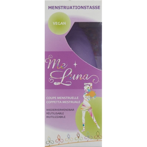 Me Luna Menstrual Cup Classic L Ring Purple buy online