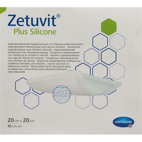 Zetuvit Plus Silicone 20x20cm 10 Stück buy online