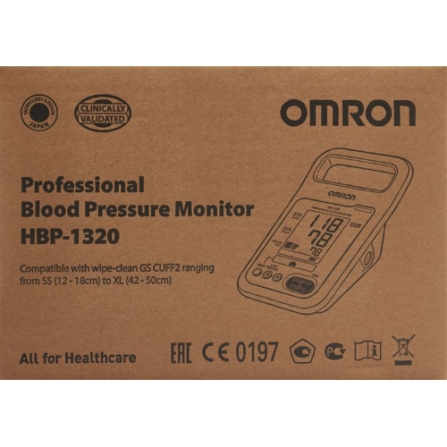 Omron upper arm blood pressure monitor Hbp-1320-e buy online