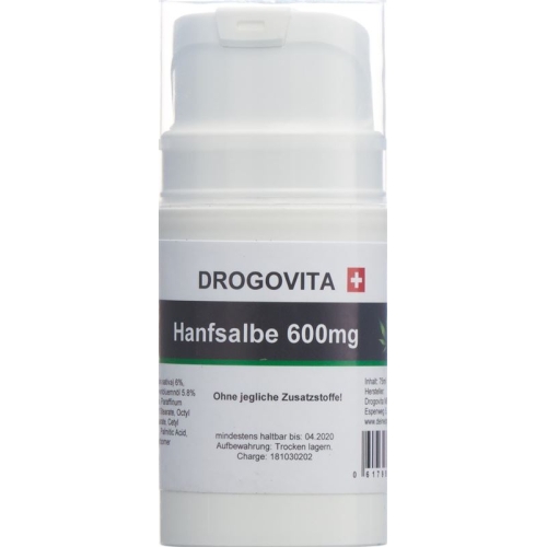 Drogovita Hanfsalbe 600mg 75ml buy online