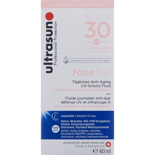 Ultrasun Face Fluid SPF 30 bottle 40ml buy online