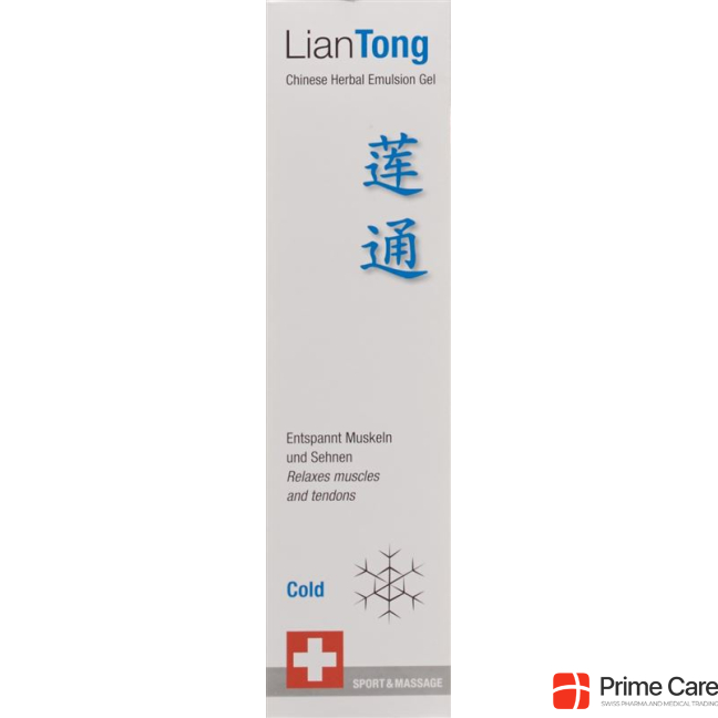 LianTong Chinese Herbal Emulsion Gel Cold Disp 75 ml