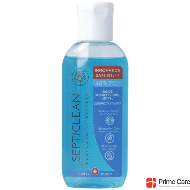 SEPTICLEAN hand disinfectant gel with 40% alcohol 75 ml