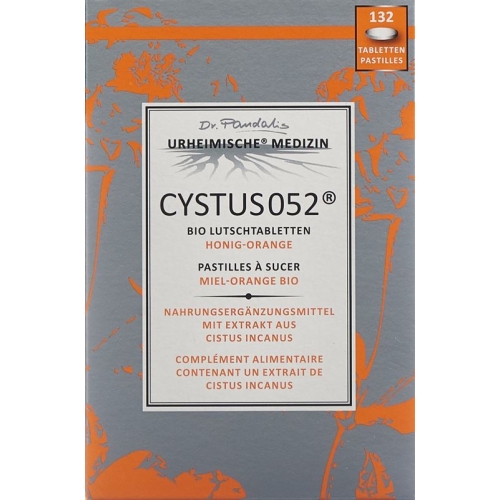 Cystus 052 Bio Lutschtabletten Honig-Orange 132 Stück buy online