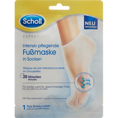 Scholl Intensiv Pflegende Fussmaske 2 Stück buy online