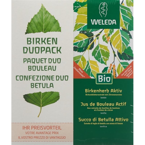 Weleda Birkenherb Aktiv Saft Duo 2x 250ml buy online