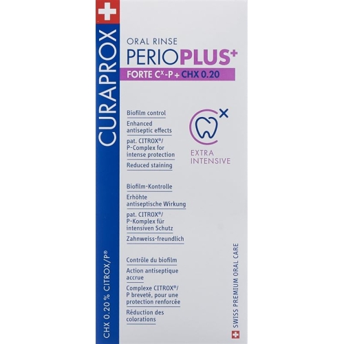 Curaprox Perio Plus Forte Chx 0.2% 200ml buy online