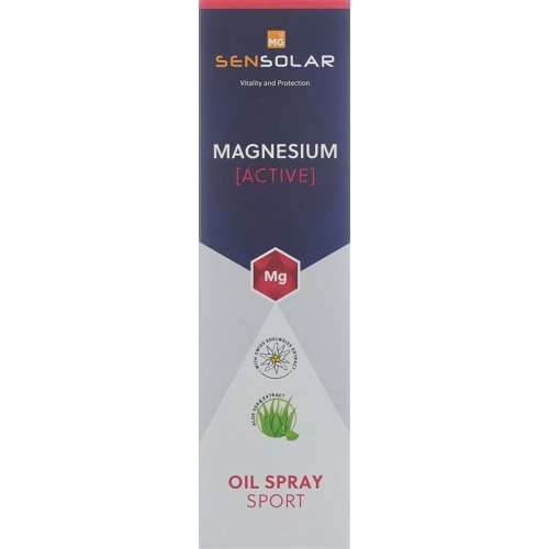 Sensolar Magnesium Active Oil Spray Sport 100ml buy online