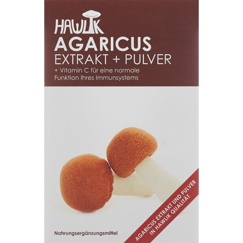 Hawlik Agaricus Extrakt + Pulver Kapseln 60 Stück buy online