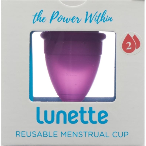 Lunette Menstruationstasse Grösse 2 Lila buy online