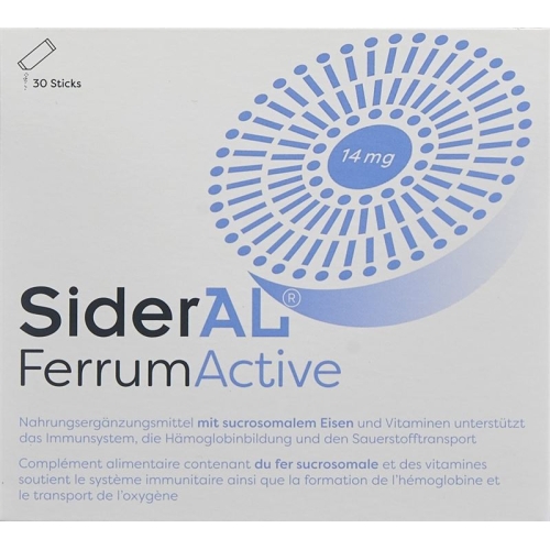 Sideral Ferrum Active powder 30 sachets 1.6g buy online