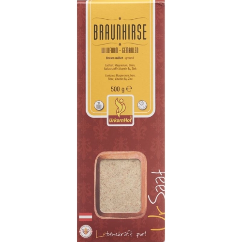 Urkornhof Braunhirse Gemahlen 500g buy online