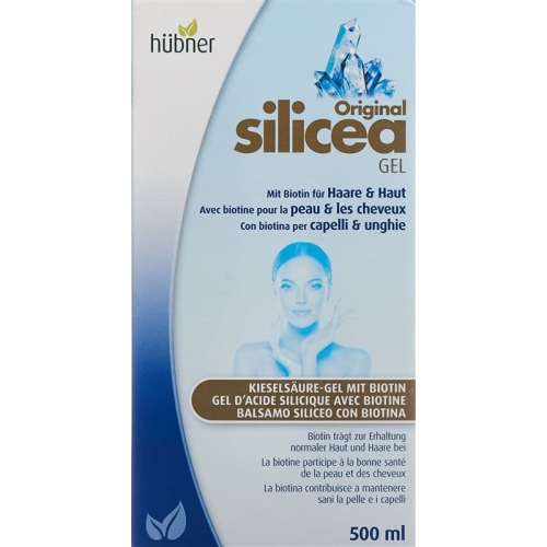 Huebner Silicea Gel mit Biotin Haare&haut 500ml buy online