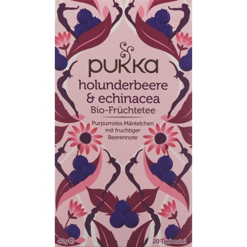 Pukka Holunderbeere & Echinacea Tee Bio Beutel 20 Stück buy online