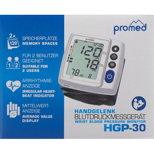 Promed wrist blood pressure monitor Hgp 30 buy online